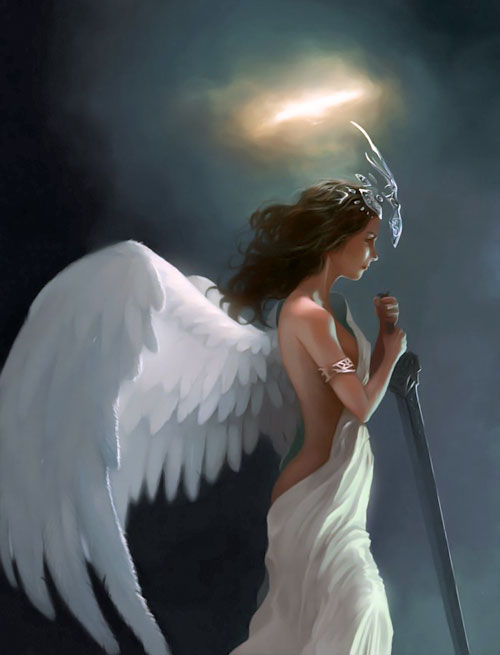 imagenes de angeles, serafines, querubines